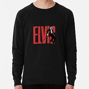 Full Moon In elvis presley Lightweight Sweatshirt