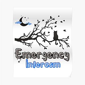 emergency intercom cat Poster RB2305