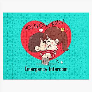 Hot People Watch Emergency Intercom Jigsaw Puzzle RB2305