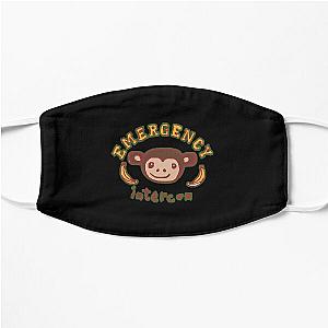 Emergency Intercom Merch Monkey Flat Mask RB2305