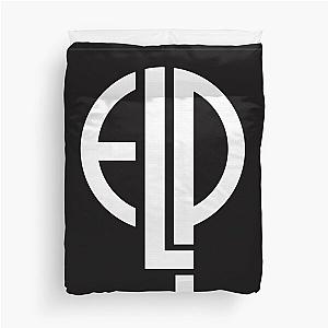 Emerson Lake And Palmer Elp Logo Poster Duvet Cover