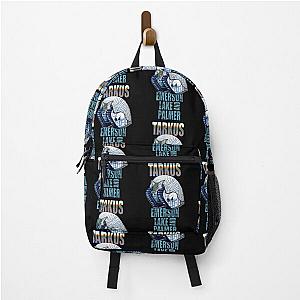 Emerson Lake and palmer tarkus art Backpack