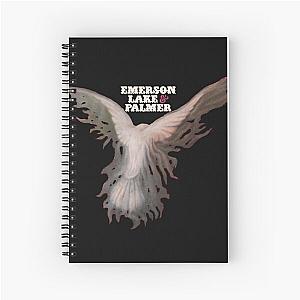 Emerson Lake  Palmer 70S Album Long Spiral Notebook