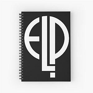 Emerson Lake And Palmer Elp Logo Poster Spiral Notebook