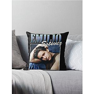 Homage Emilio Estevez Brat Pack Rapper Throw Pillow