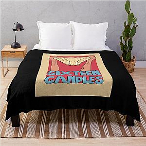 Ally Sheedy Emilio Estevez Ferris Bueller John Hughes Sixteen Candles Graphic For Fans Throw Blanket