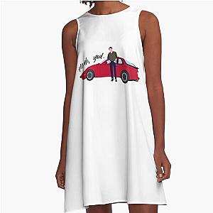 Ally Sheedy Emilio Estevez Ferris Bueller John Hughes Sixteen Candles Awesome For Movie Fans A-Line Dress