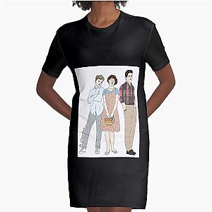 Ally Sheedy Emilio Estevez Ferris Bueller John Hughes Sixteen Candles Gifts For Birthday Graphic T-Shirt Dress