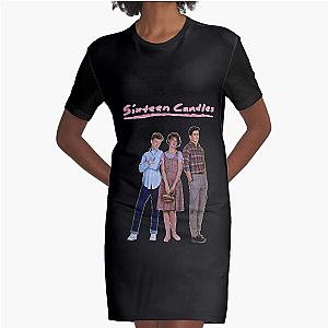 Ally Sheedy Emilio Estevez Ferris Bueller John Hughes Sixteen Candles Cute Gifts Graphic T-Shirt Dress