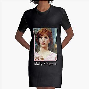 Ally Sheedy Emilio Estevez Ferris Bueller John Hughes Sixteen Candles Molly Ringwald Retro Vintage Graphic T-Shirt Dress