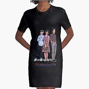 Ally Sheedy Emilio Estevez Ferris Bueller John Hughes Sixteen Candles Film Poster Vintage Cool Gifts Graphic T-Shirt Dress