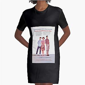 Ally Sheedy Emilio Estevez Ferris Bueller John Hughes Sixteen Candles Movie Poster Gifts Music Fan Graphic T-Shirt Dress