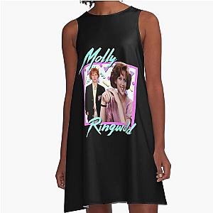 Ally Sheedy Emilio Estevez Ferris Bueller John Hughes Sixteen Candles 80S Molly Ringwald Awesome For A-Line Dress