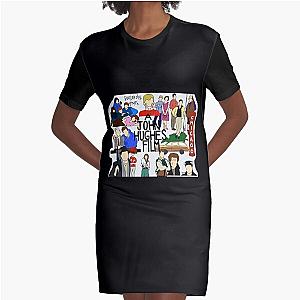 Ally Sheedy Emilio Estevez Ferris Bueller John Hughes Sixteen Candles John Huges Movies Gift For Mus Graphic T-Shirt Dress