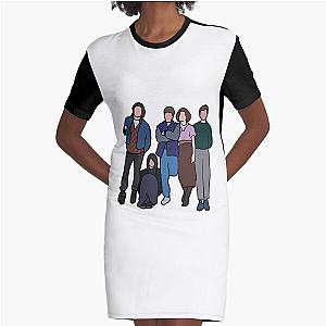 Ally Sheedy Emilio Estevez Ferris Bueller John Hughes Sixteen Candles The Breakfast Club Cool Graphi Graphic T-Shirt Dress