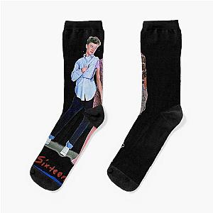 Ally Sheedy Emilio Estevez Ferris Bueller John Hughes Sixteen Candles Film Poster Vintage Cool Gifts Socks