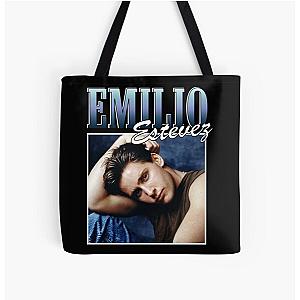 Homage Emilio Estevez Brat Pack Rapper All Over Print Tote Bag