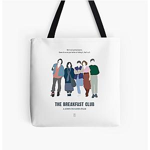 Ally Sheedy Emilio Estevez Ferris Bueller John Hughes Sixteen Candles The Breakfast Club Funny Graph All Over Print Tote Bag