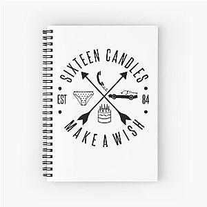 Ally Sheedy Emilio Estevez Ferris Bueller John Hughes Sixteen Candles Retro Wave Spiral Notebook