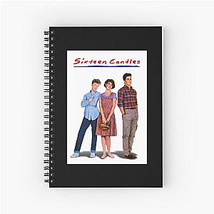 Ally Sheedy Emilio Estevez Ferris Bueller John Hughes Sixteen Candles Graphic For Fan Spiral Notebook