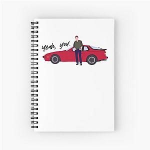 Ally Sheedy Emilio Estevez Ferris Bueller John Hughes Sixteen Candles Awesome For Movie Fans Spiral Notebook