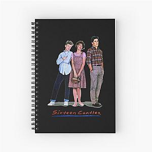 Ally Sheedy Emilio Estevez Ferris Bueller John Hughes Sixteen Candles Film Poster Vintage Cool Gifts Spiral Notebook