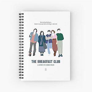 Ally Sheedy Emilio Estevez Ferris Bueller John Hughes Sixteen Candles The Breakfast Club Funny Graph Spiral Notebook