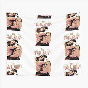 Action Comedy The Fall Guy Movie Emily Blunt Ryan Gosling kiss Graphic Design Tapestry