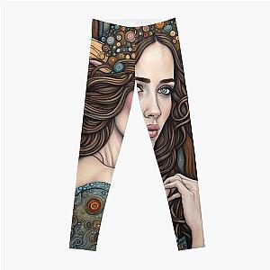 Emily Blunt as a fairy in the woods Leggings