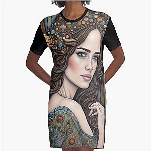 Emily Blunt as a fairy in the woods Graphic T-Shirt Dress