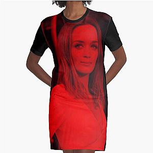 Emily Blunt  - Celebrity Graphic T-Shirt Dress