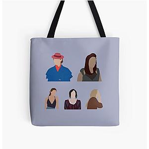 emily blunt characters All Over Print Tote Bag