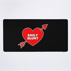 In Love With Emily Blunt Desk Mat