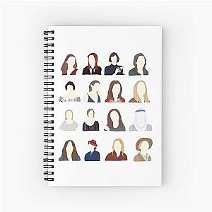 the emily blunt cinematic universe  Spiral Notebook