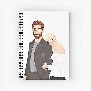 Emily Blunt & John Krasinski Spiral Notebook