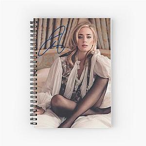 emily blunt autograph Spiral Notebook