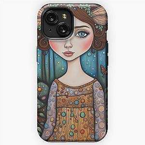 Emily Blunt as a fairy in the woods iPhone Tough Case