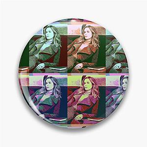 Emily Blunt Pop Art Pin