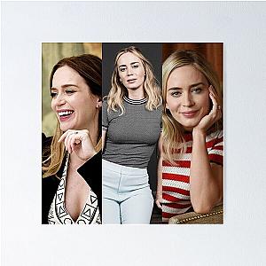 emily blunt collage Poster