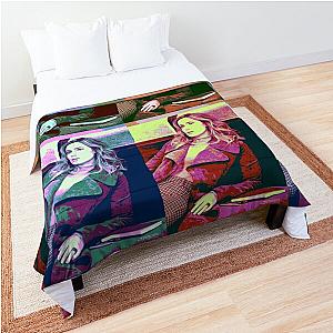 Emily Blunt Pop Art Comforter