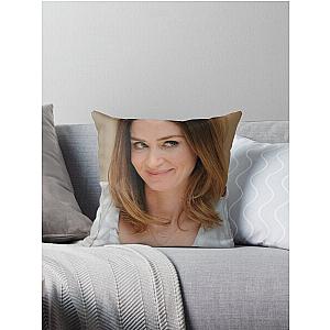 emily blunt cute Throw Pillow