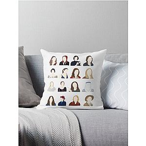 the emily blunt cinematic universe  Throw Pillow