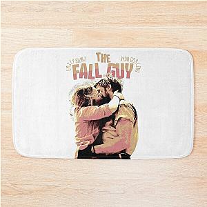 Action Comedy The Fall Guy Movie Emily Blunt Ryan Gosling kiss Graphic Design Bath Mat