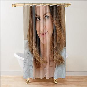 emily blunt cute Shower Curtain