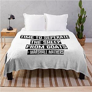 Eminem Quote Throw Blanket