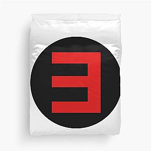 Eminem E Logo black & Red Duvet Cover