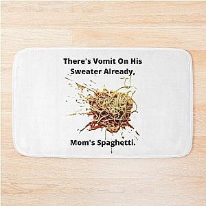 Eminem Spaghetti Meme (white) -   Meme Bath Mat