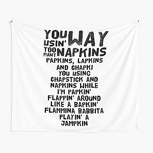 “You using way too many napkins” - Eminem Tapestry