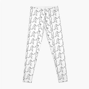 minimal eminem silhouettes Leggings