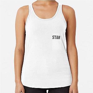 eminem stan merch Racerback Tank Top